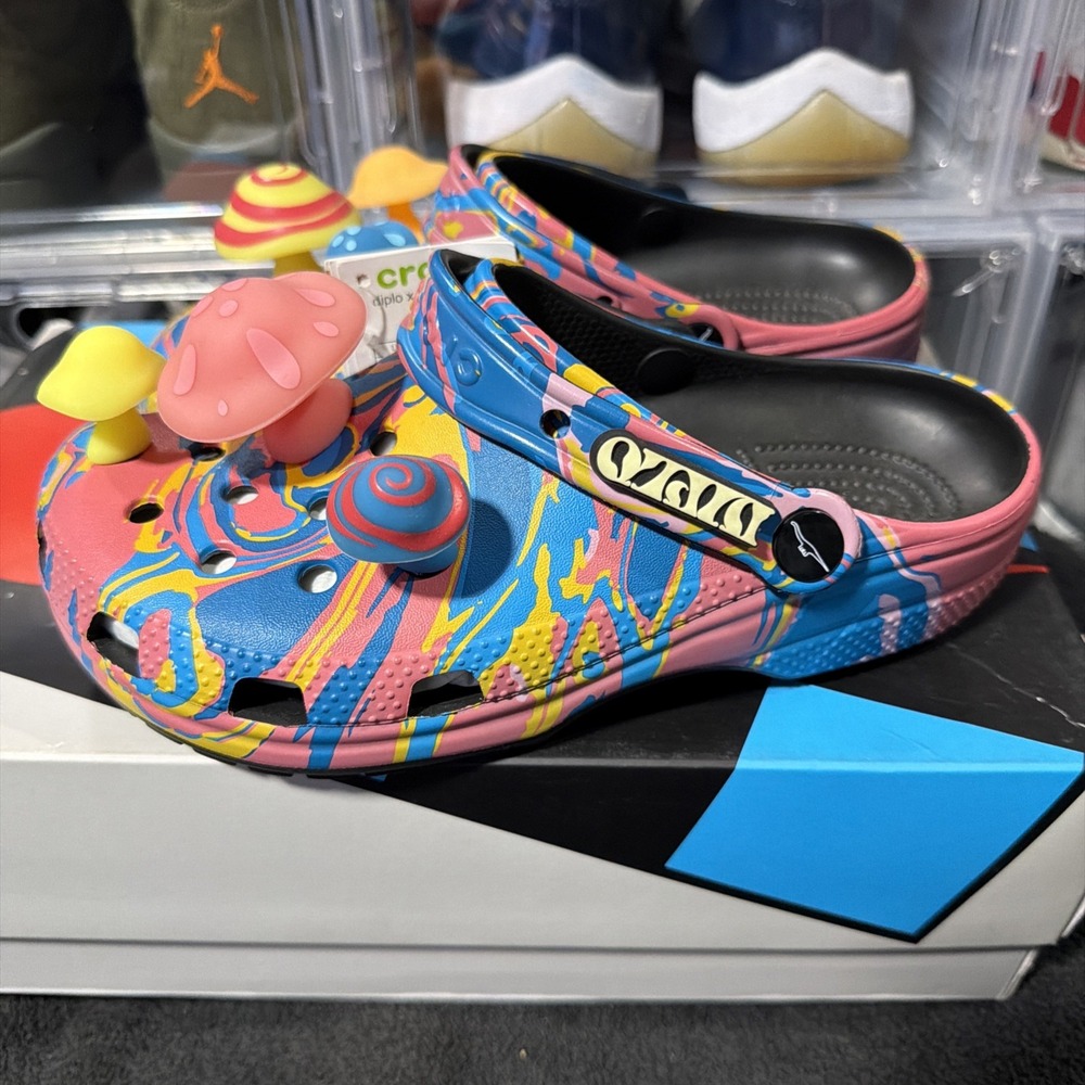 Diplo x Crocs Classic Clog "Take A Walk On The Weird Side" 6 m 8 w new with tags